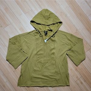 Nike Yoga Luxe Women's Training Hoodie Top Quantum Moss/Heather Size Medium .